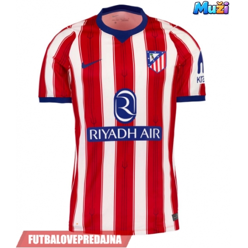 Lacne Muži Futbalové dres Atletico Madrid Julian Alvarez #19 2026-27 Krátky Rukáv - Domáci